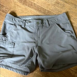 Women's Gray Cargo Shorts